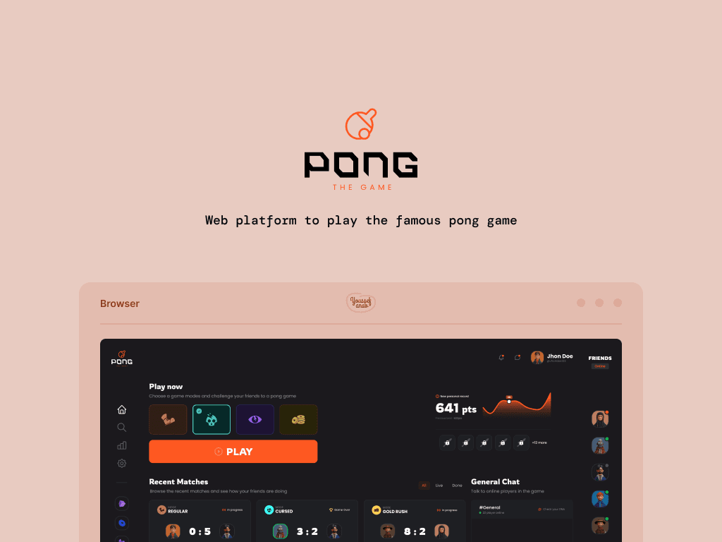 Pong - the game's thumbnail